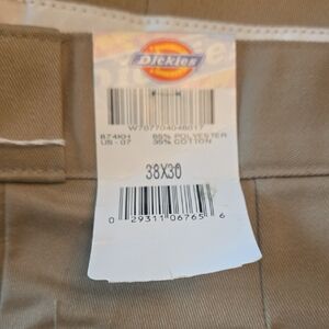 Dickies Men's Khaki Chinos